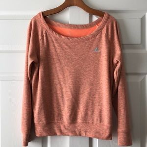 Adidas scoop neck sweatshirt